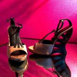 Bottega Veneta cut out wedges